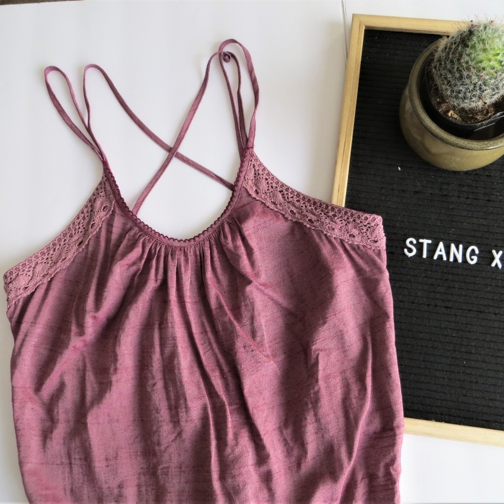 Melrose and Market Camisole Cross Back Loose Tank